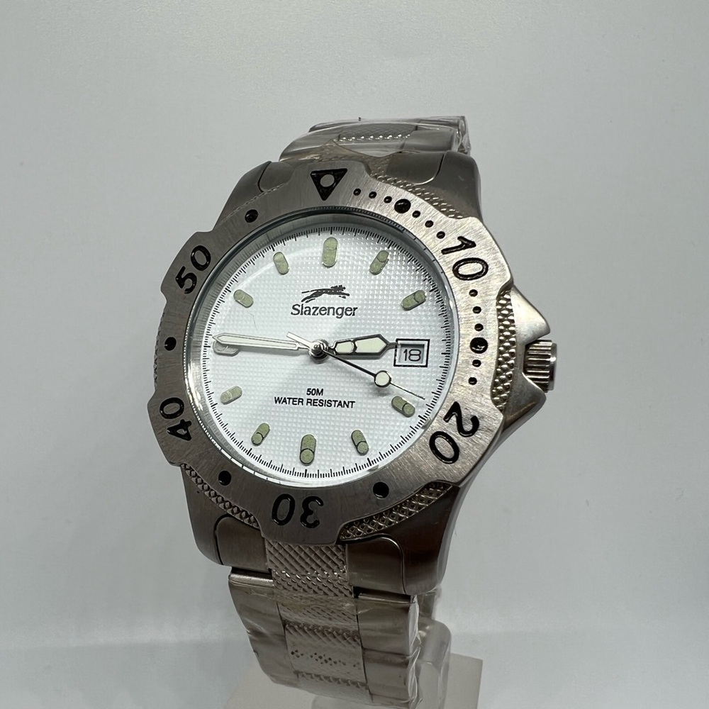 White Slazenger Watch